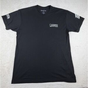 Rogue Fitness International Black/White Short Sleeve T-shirt Mens Size Large